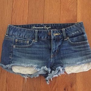 American eagle cut off shorts